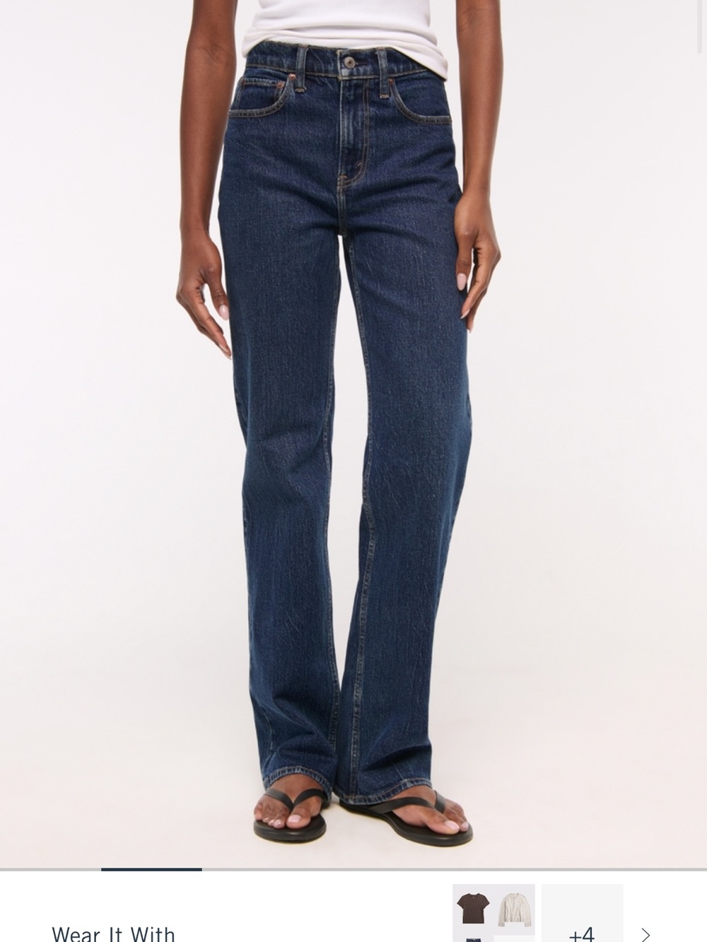 Abercrombie High Rise Relaxed Jean - Picture 2 of 2